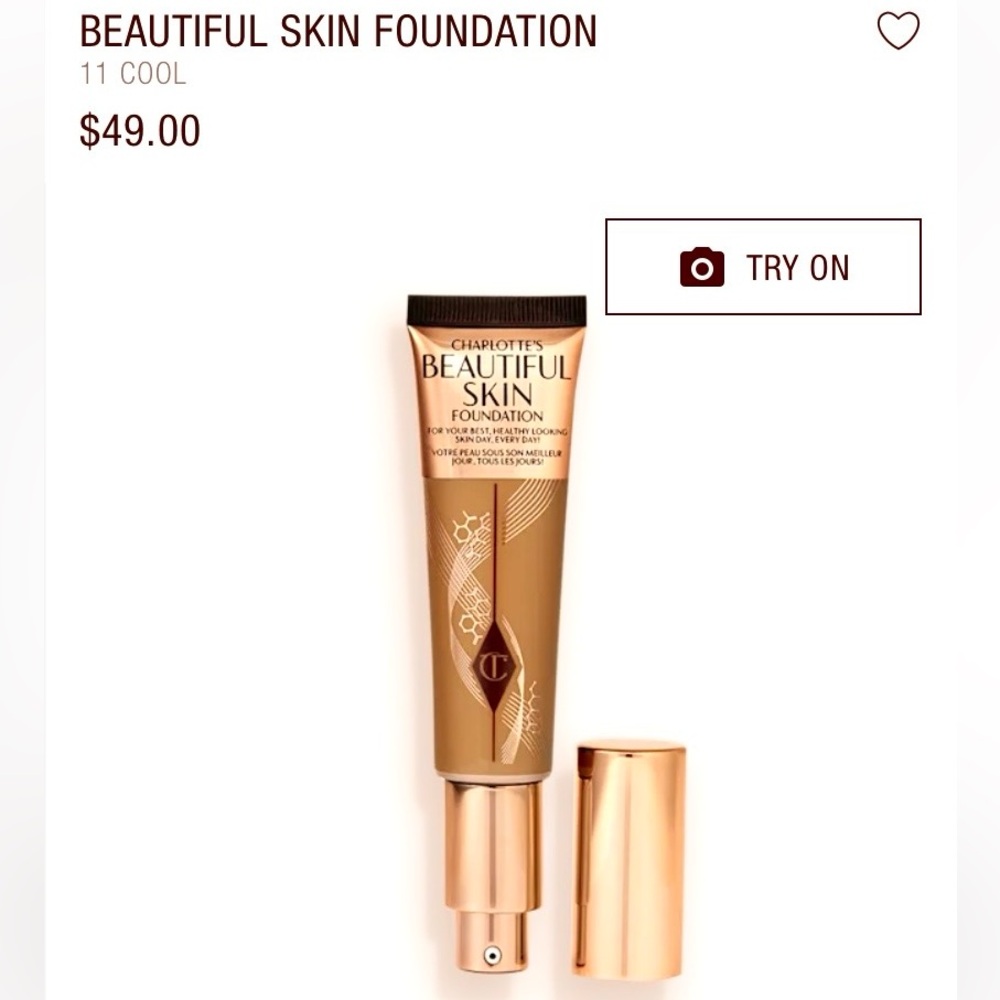 Charlotte Tilbury Beautiful Skin Foundation - Warm Tan